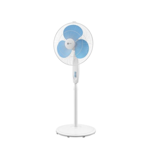 Orient Electric Stand-82 400 MM Oscillating Pedestal Fans | Stand Fan with Tilt Mechanism (Sky Blue)