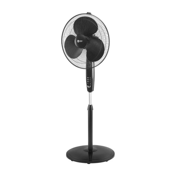 Orient Electric Stand-82 400 MM Oscillating Pedestal Fans | Stand Fan with Tilt Mechanism ((Black))