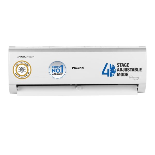 Voltas 1 ton 3 Star Inverter Split AC  2024 Model, 123V CAE, White)