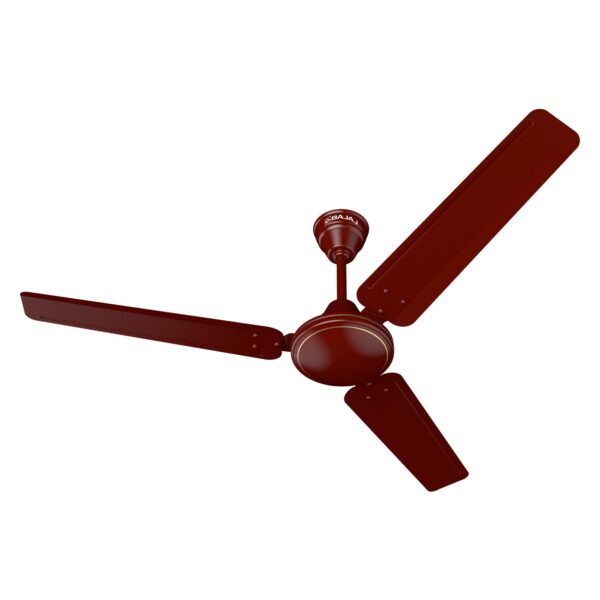Bajaj Frore 1200 mm (48") 1 star Rated Ceiling Fans for Home High Air Delivery |2-Yr Warranty (Brown)