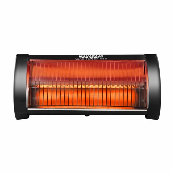 Maharaja Whiteline Nano Carbon Neo 500 Watts Room Heater 1 Year Warranty (Black & White)