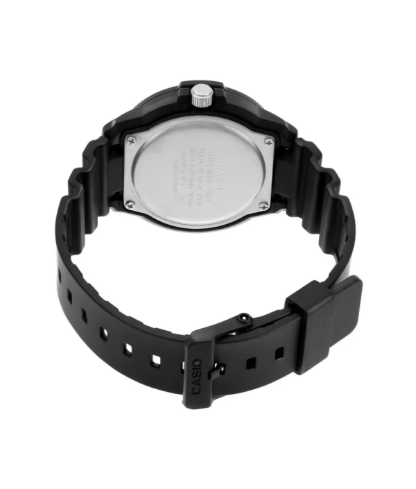 Casio Men's Black Dial Silicone Band Watch - MRW-200H-1B2VDF - Image 3