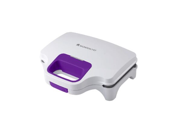 Wonderchef Deep Pocket Electric Griller,Sandwich Maker,Toaster| 830 Watt| Auto Temp Control, LED indicator| Non-stick Coated Plates,Cool Touch Handle,Buckle Clip Lock| Easy to Clean| 1 Year Warranty