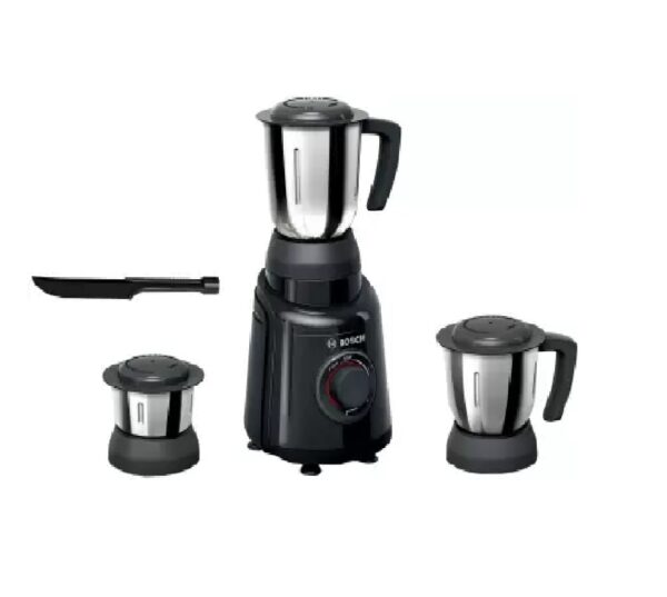 Bosch TrueMixx Black 500 Watt Joy Mixer Grinder, 3 Jars - MGM2133BIN