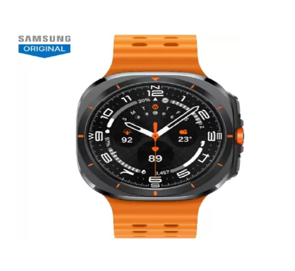 SAMSUNG Galaxy Watch Ultra LTE  (Titanium Gray Strap, Large)