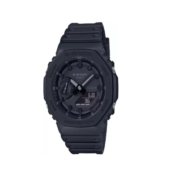 Casio G-Shock GA-2100-1A1DR Black Analog-Digital Dial Black Resin Strap Men's Watch (G987)