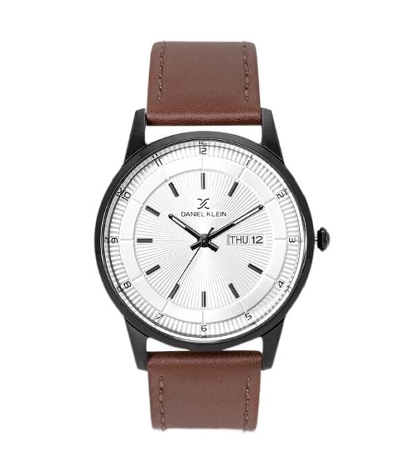 Daniel Klein Analog Silver Dial Men's Watch-DK11835-6
