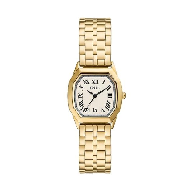 Fossil Stainless Steel Analog Beige Dial Women's Watch-Es5361,