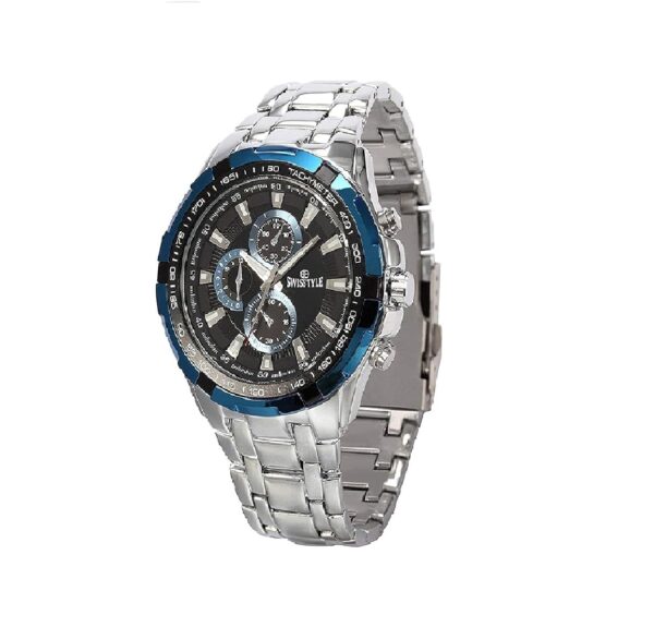 SWISSTYLE Two Tone Chrono Look Analog Stainless Steel Watch-SS-GR6612 For Men