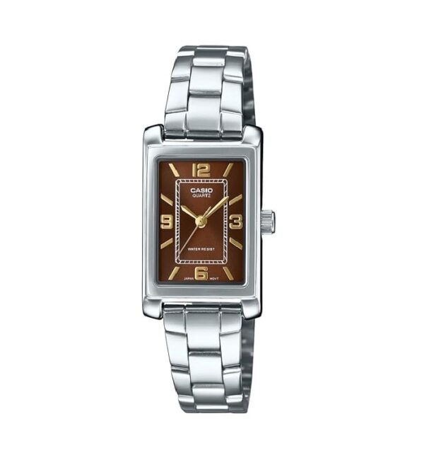 Casio Enticer Ladies LTP-1234DD-5ADF Analog Brown Dial Women (A2356)