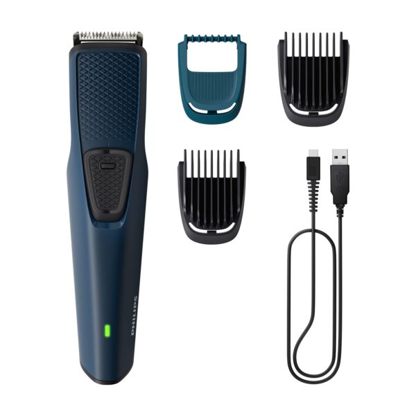 Philips Battery Powered Skin Protect Beard Trimmer for Men BT1232/18