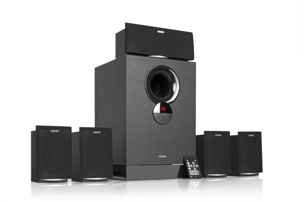 Edifier R501BT 93 Watt 5.1 Channel Wireless Bluetooth Satellite Speaker (Black)