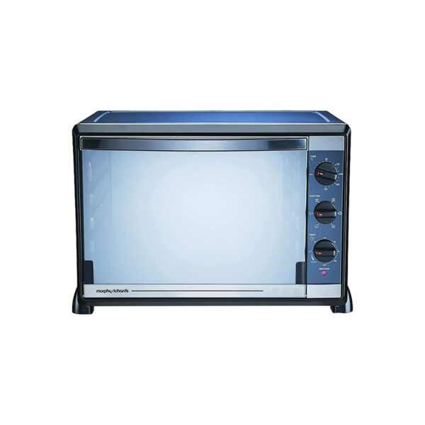 Morphy Richards 52RCSS Superb OTG (Oven For Kitchen) | 52 Litre Oven Toaster Grill | Black & Silver