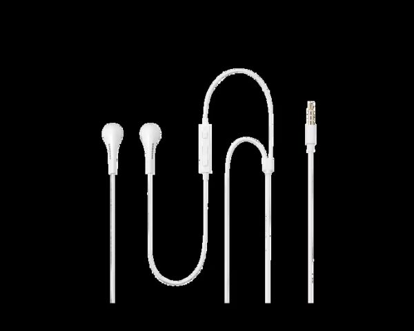Samsung EHS64AVFWE YR 3.5mm Stereo In Ear Wired HeadsetSound Controller (White)