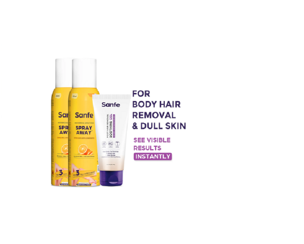 De-tanning Hair removal kit For Body Hair Removal & Dull Skin