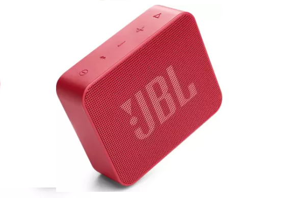 JBL Go Essential with Rich Bass, 5 Hrs Playtime, IPX7 Waterproof, Ultra Portable 3.1 W Bluetooth Speaker  (Red, Mono Channel)