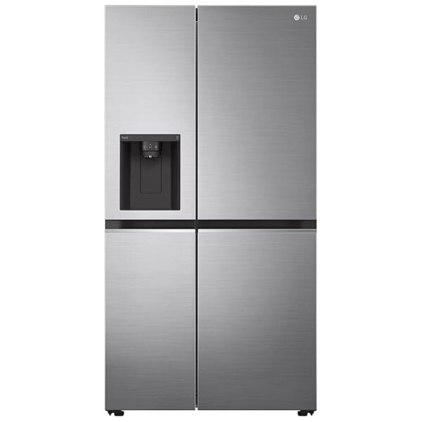 LG 674 L Frost-Free Smart Inverter Compressor Wi-Fi Side-By-Side Refrigerator (GC-L257SL4L, Platinum Silver III