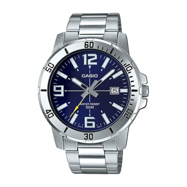 Casio Enticer Analog Blue Dial Men's Watch - MTP-VD01D-2BVUDF (A1363)