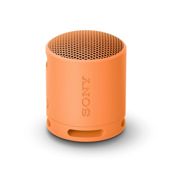 Sony SRS-XB100 Wireless Bluetooth Speaker Super-Compact,Portable, Lightweight, Waterproof & Dustproof -Orange