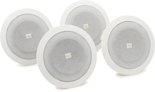 JBL 8124 6W Wired In-Wall Speaker - White