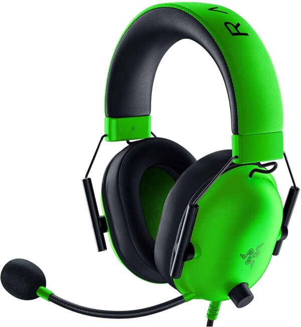 Razer BlackShark V2 X Wired Gaming On Ear Headset - Green