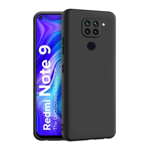 CEDO Redmi Note 9 Back Cover | (Black)