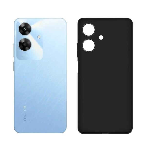 CEDO Realme Narzo N61 / Realme C61 (4G) Back Cover |(Black) - Image 2