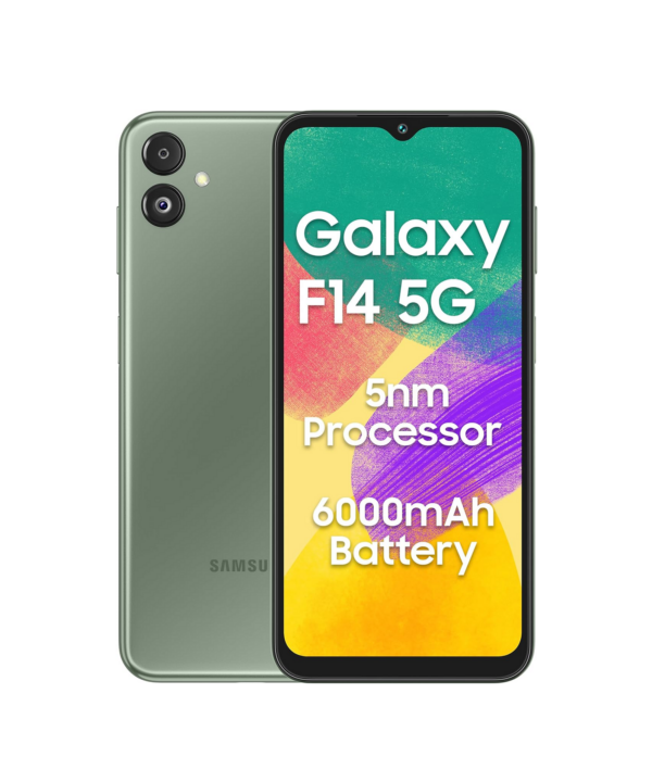 SAMSUNG Galaxy F14 5G 6GB RAM 128GB STORAGE (GOAT Green)