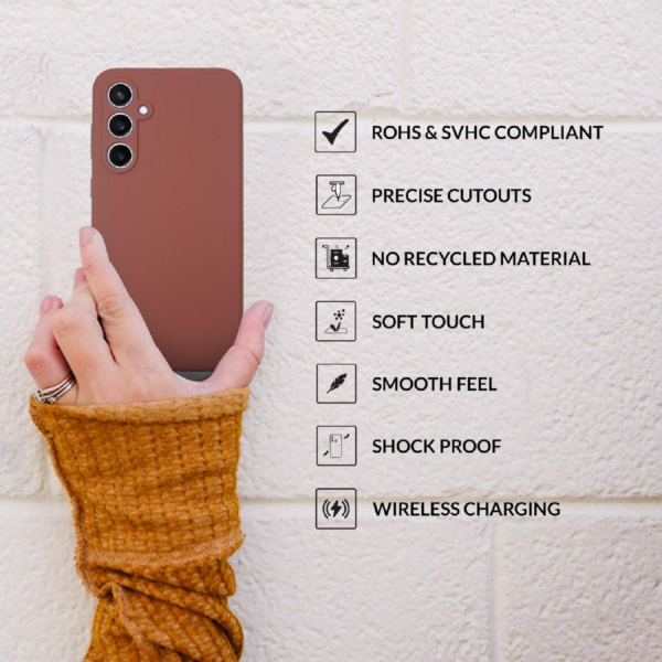 SPRIG Cases Compatible with Samsung Galaxy S23(Dark Brown) - Image 3