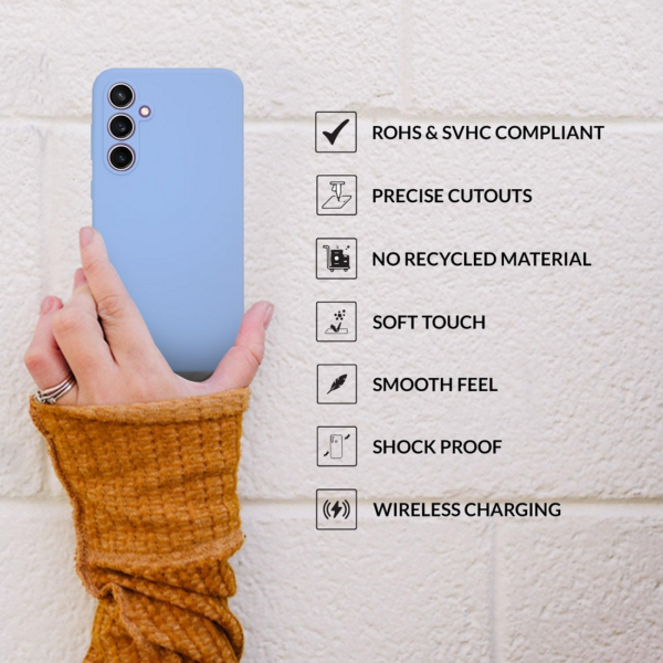 SPRIG Cases Compatible with Samsung Galaxy S23(Blue) - Image 3