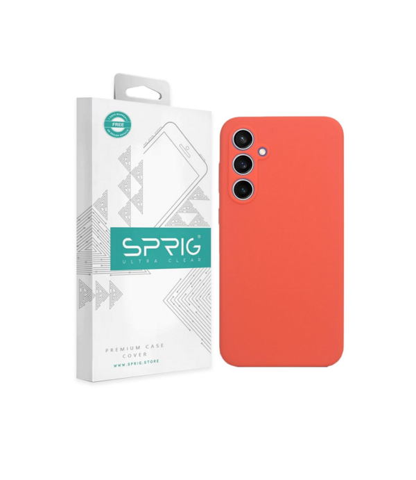 SPRIG Cases Compatible with Samsung Galaxy S23-(Orange)