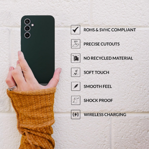 SPRIG Cases Compatible with Samsung Galaxy S23 -(Dark Green) - Image 3