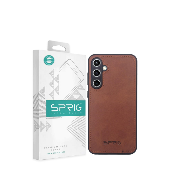 SPRIG Cases Compatible with Samsung Galaxy S23 (Brown)