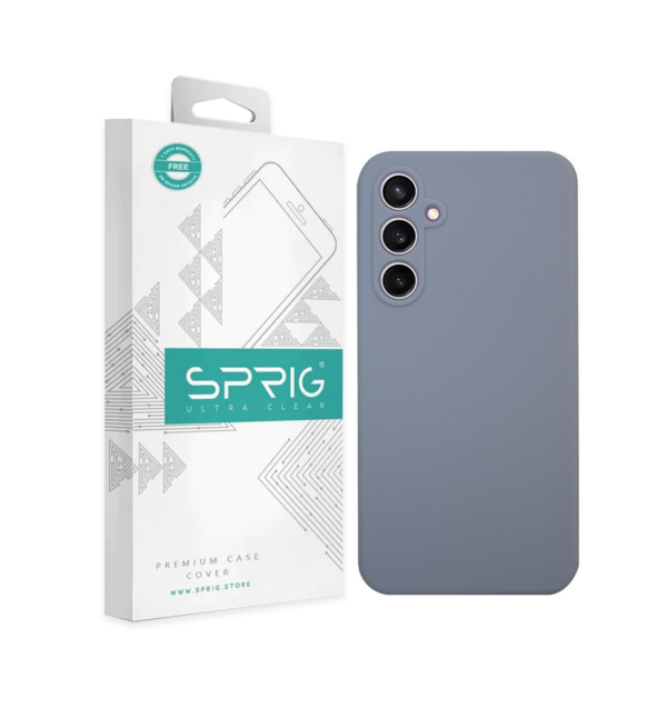Sprig Liquid Silicone Back Cover for SAMSUNG Galaxy S23(Grey)