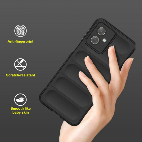 amazon basics Back Case Cover for Motorola Moto G64 5G |Black - Image 3