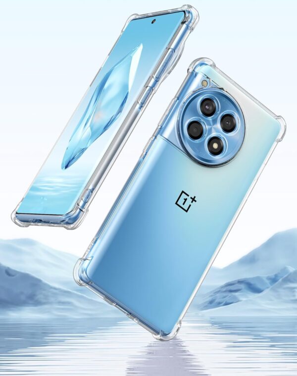 Inktree OnePlus 12R 5G Back Cover | (Transparent) - Image 2