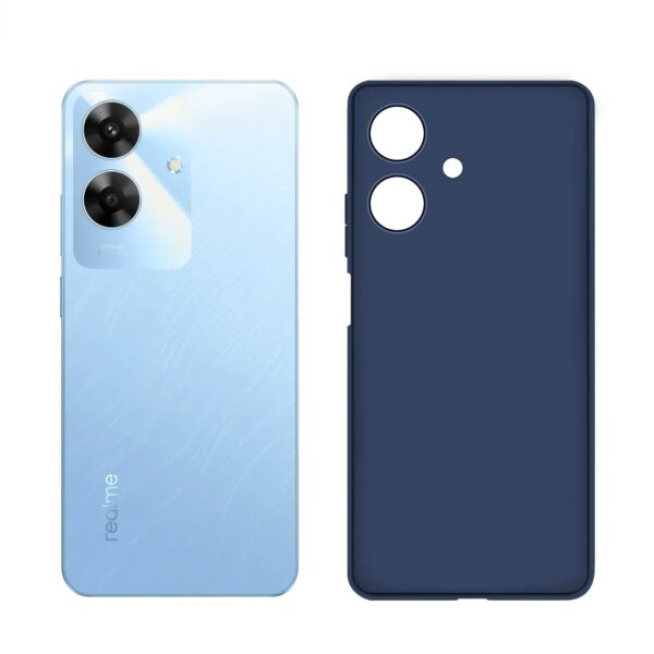 CEDO Realme Narzo N61 / Realme C61 (4G) Back Cover | (Blue) - Image 3