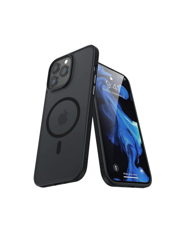 DailyObjects Polycarbonate Nimbus 2.0 Magnetic Protective Cover Compatible with iPhone 14 Pro |