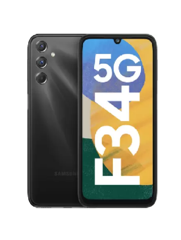 SAMSUNG Galaxy F34 5G (Electric Black, 128 GB)  (8 GB RAM)