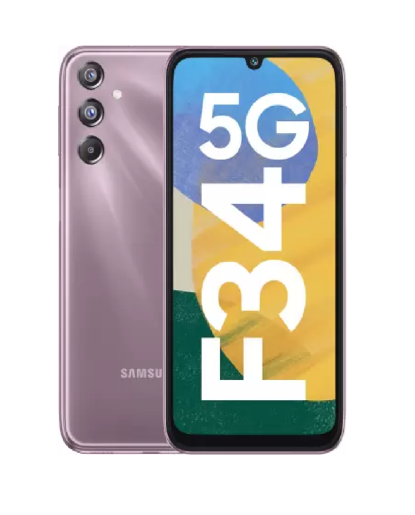 SAMSUNG Galaxy F34 5G (Orchid Violet, 128 GB)  (6 GB RAM)