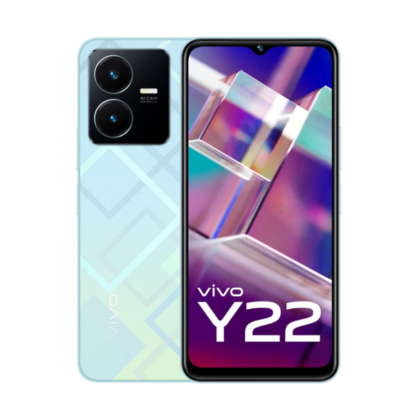 Vivo Y22 (Metaverse Green, 6GB RAM, 128GB Storage)