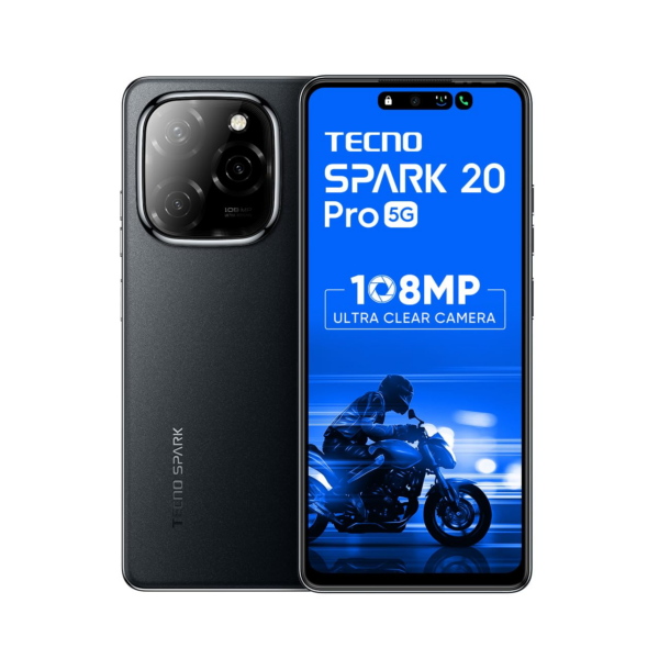 TECNO Spark 20 PRO 5G (Startrail Black, 8GB+128GB)