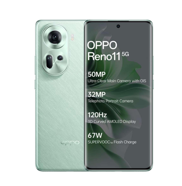 Oppo Reno 11 5G (Wave Green,128 GB) (8 GB RAM)