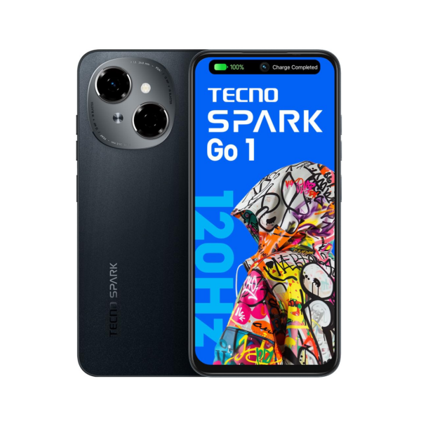 TECNO Spark GO 1 (Startrail Black, 3GB+64GB)