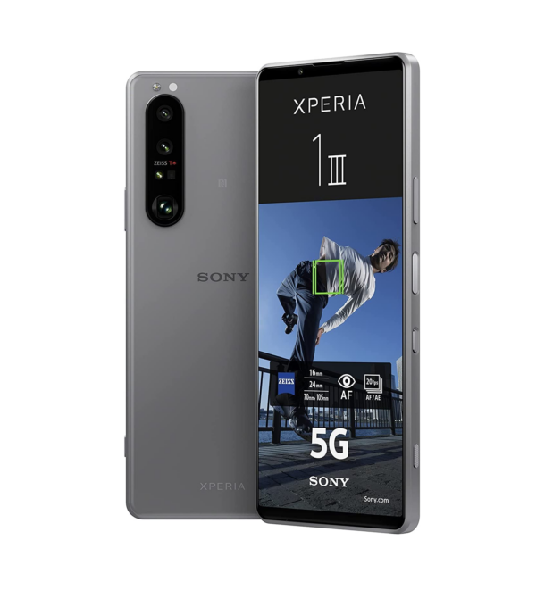 Sony Xperia 1 III XQ-BC72 5G (Frosted Gray, 12GB RAM, 256GB Storage)