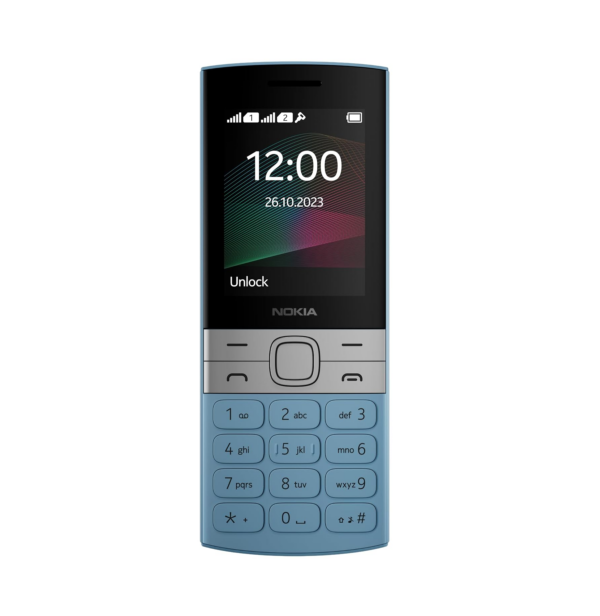Nokia 150 Dual SIM Premium Keypad Phone,  Blue