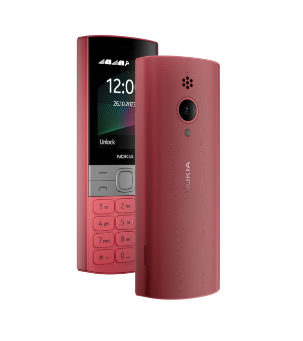 Nokia 150 Dual SIM Premium Keypad Phone, Red - Image 3