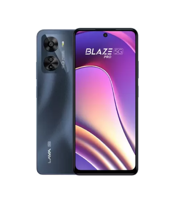 LAVA Blaze Pro 5G with Dual Sim|  (Starry Night, 128 GB)  (8 GB RAM)