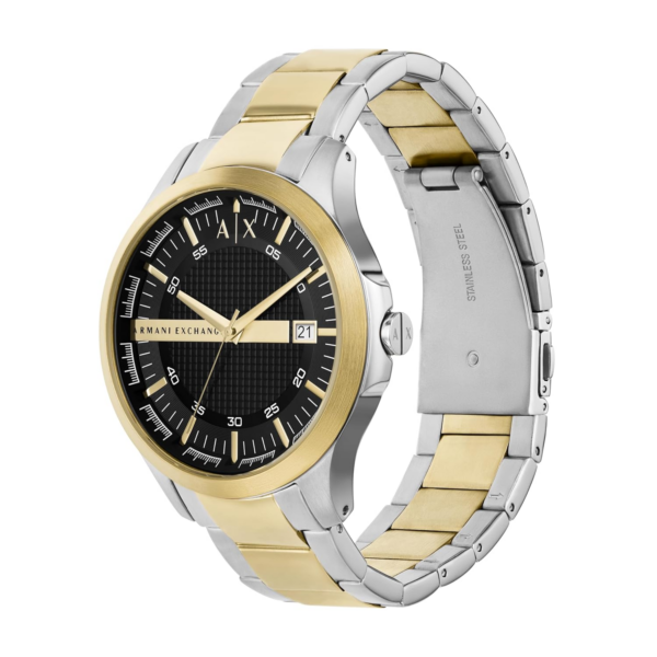 Armani Exchange Stainless Steel Analog Black Dial Men Watch-Ax2453, Multi-Color Band - Image 2