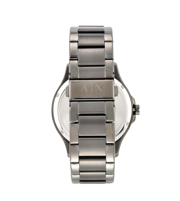 Armani Exchange Stainless Steel Analog Grey Dial Men Watch-Ax2194, Gray Band - Image 3